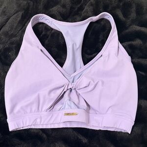 Gymshark X Whitney Simmons lilac flattering bra size M